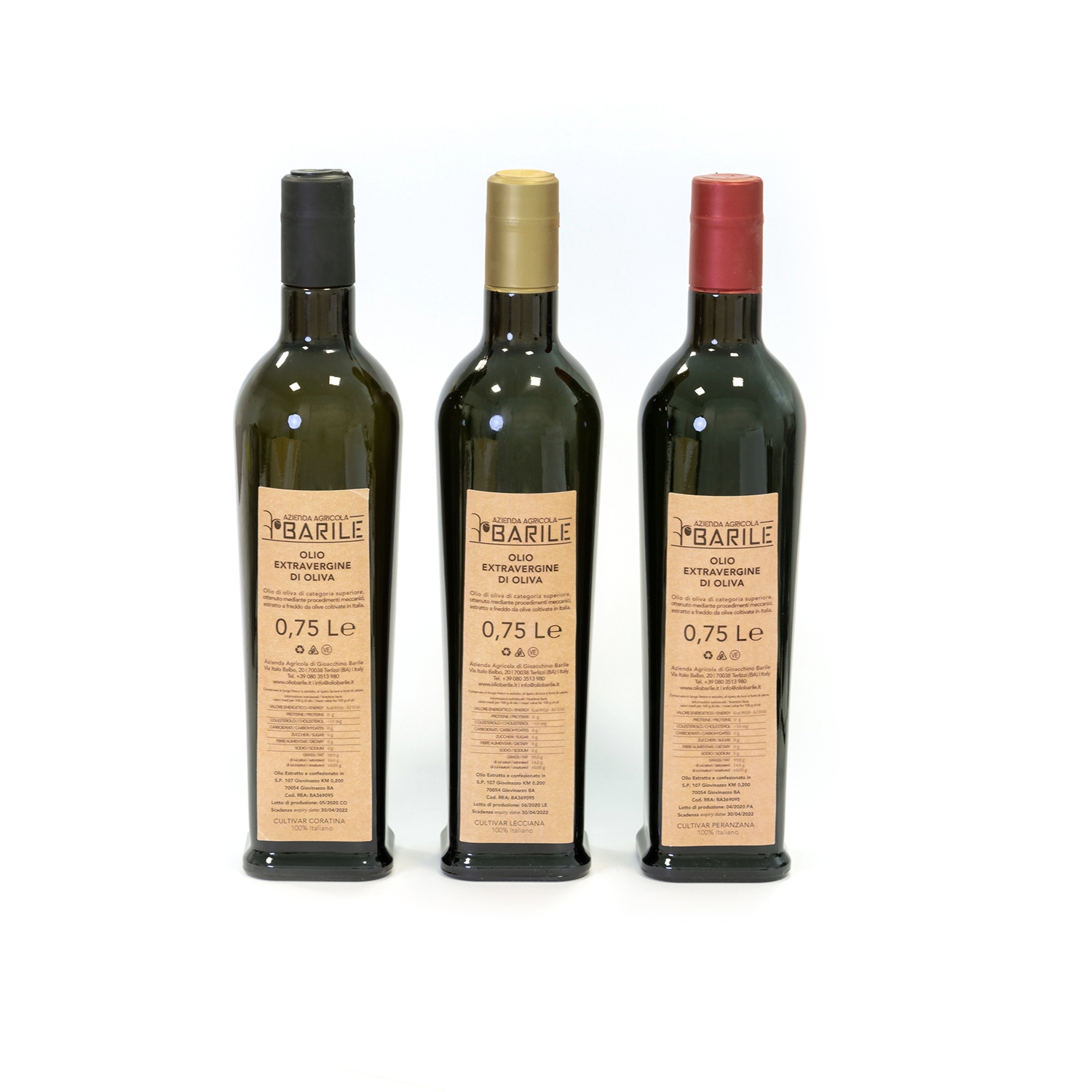 Olio Barile 3 Bottiglie 0,75lt